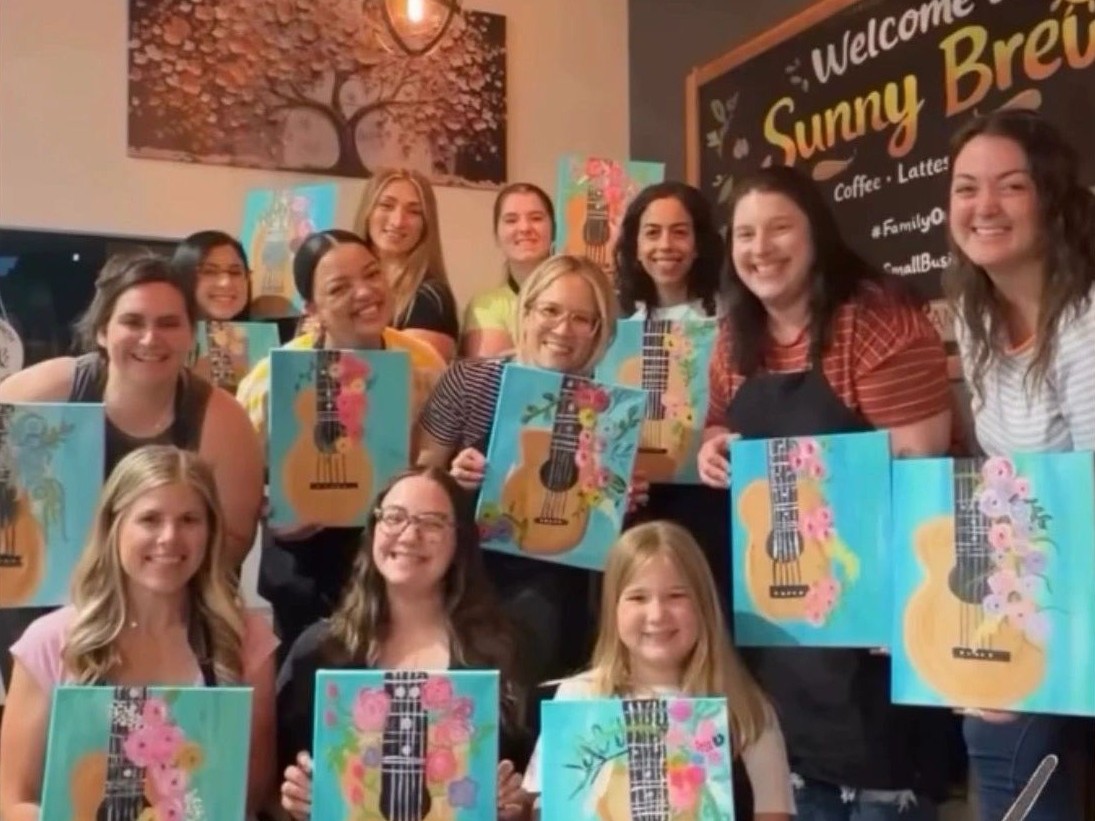 Paint Night Comes to You, Supplies and All
