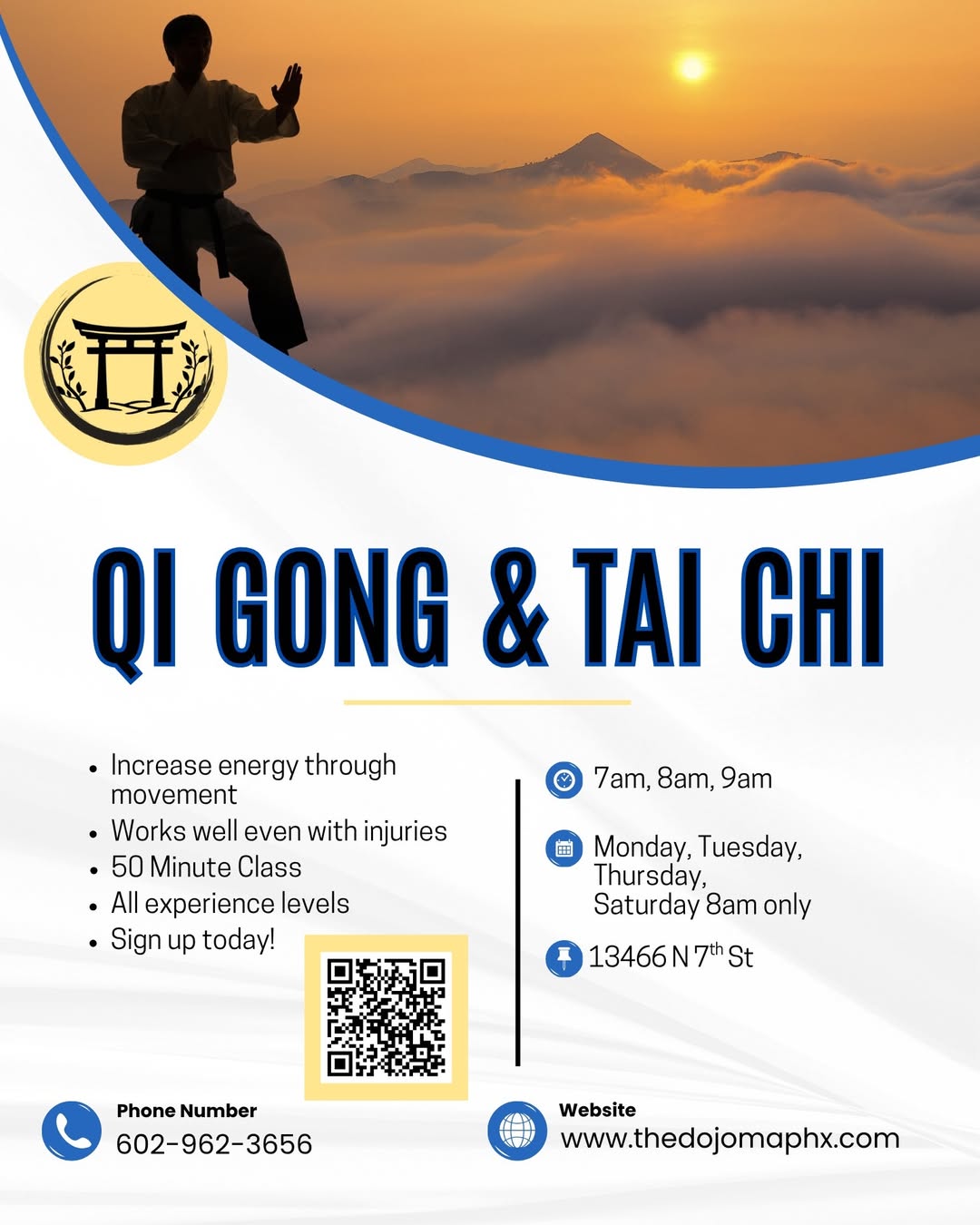 Free Tai Chi & Qi Gong Trial Week at The Dojo