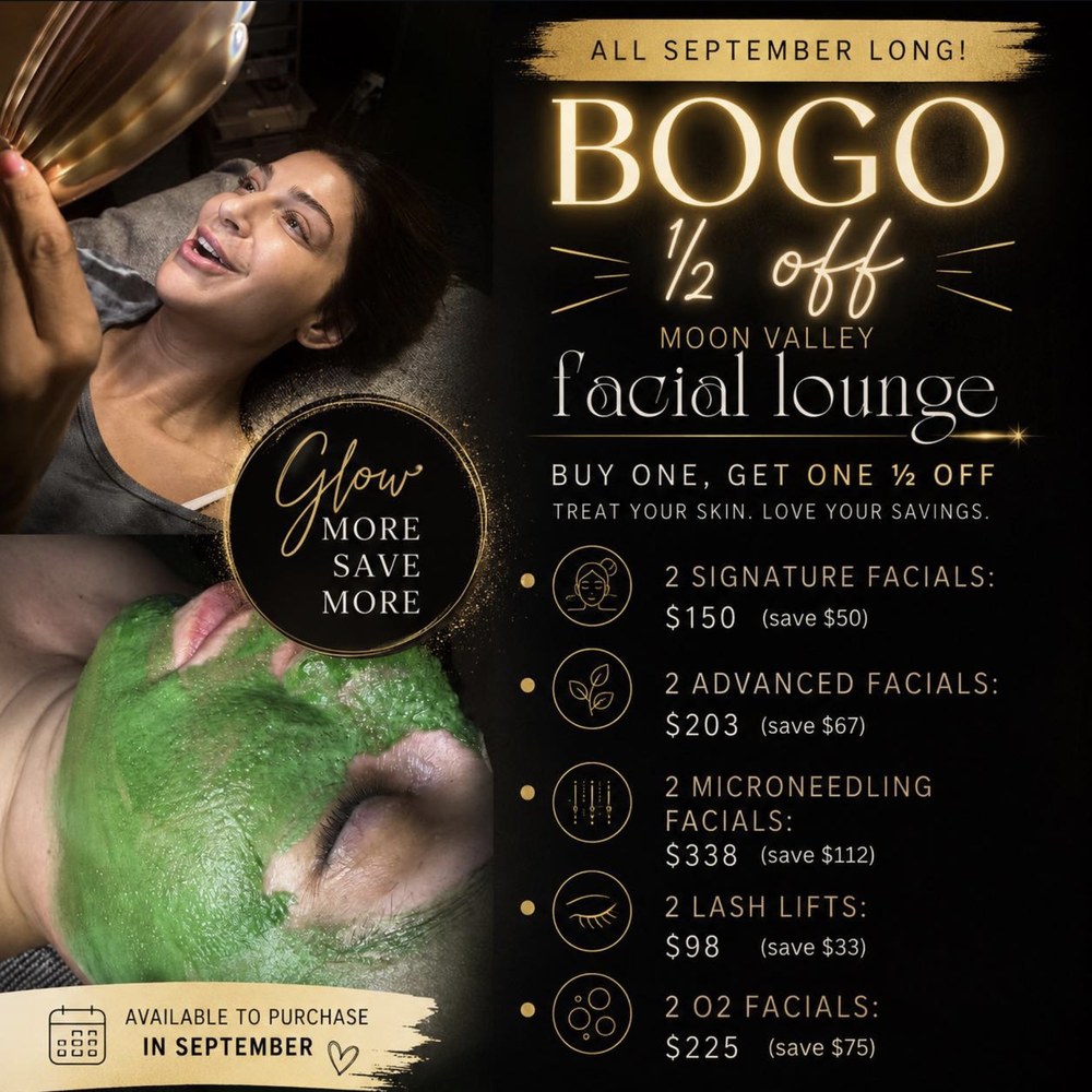 Buy One Facial, Get the Second Half Off