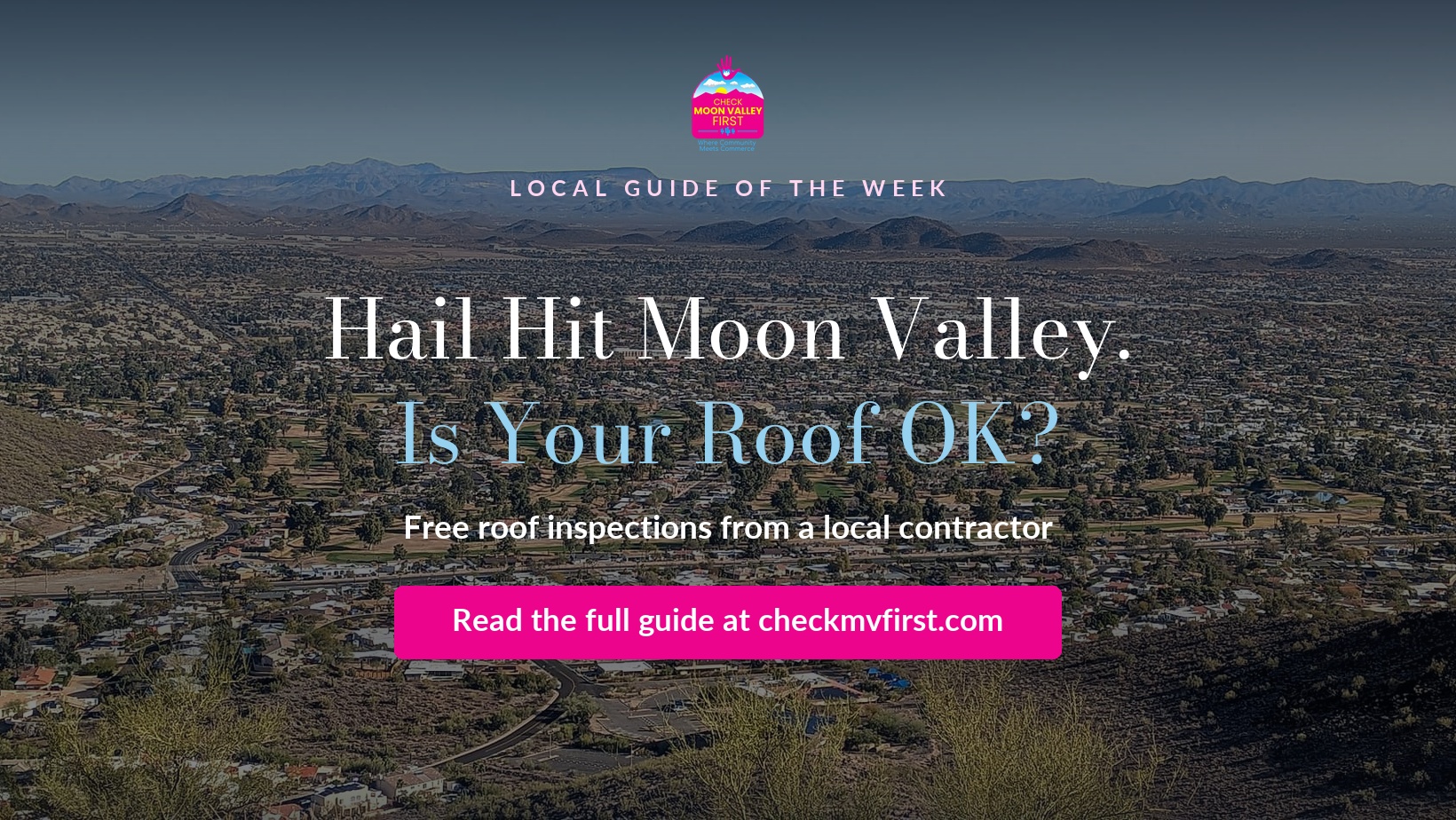 Did the October 21 Hail Leave a Mark on Your Roof?