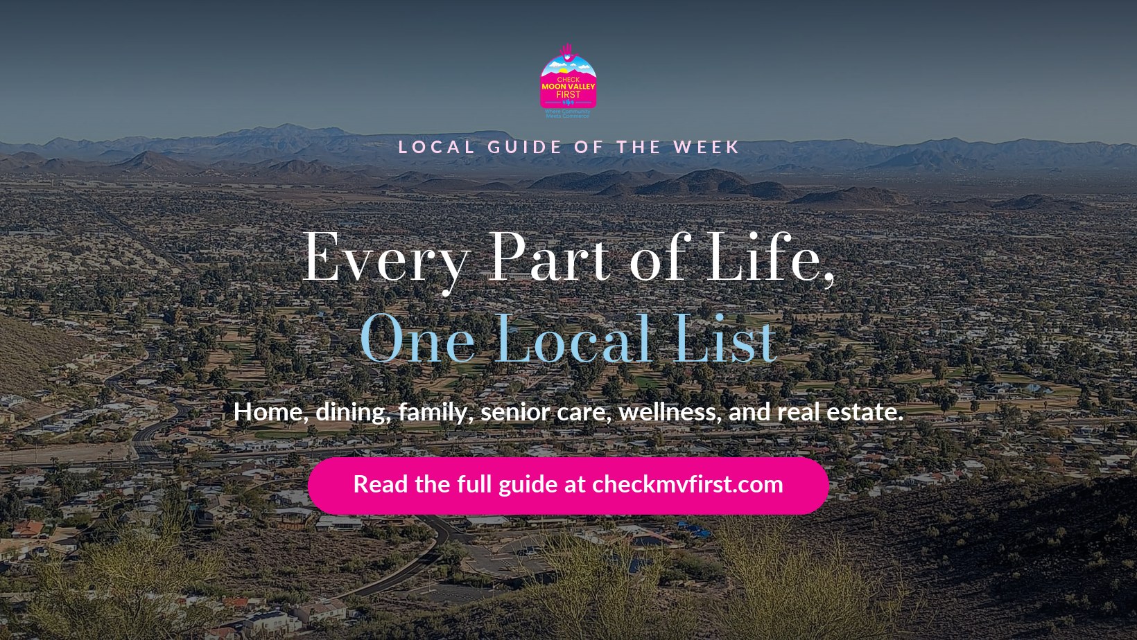 The North Phoenix Local Guide: Moon Valley's Trusted Businesses for Every Part of Life