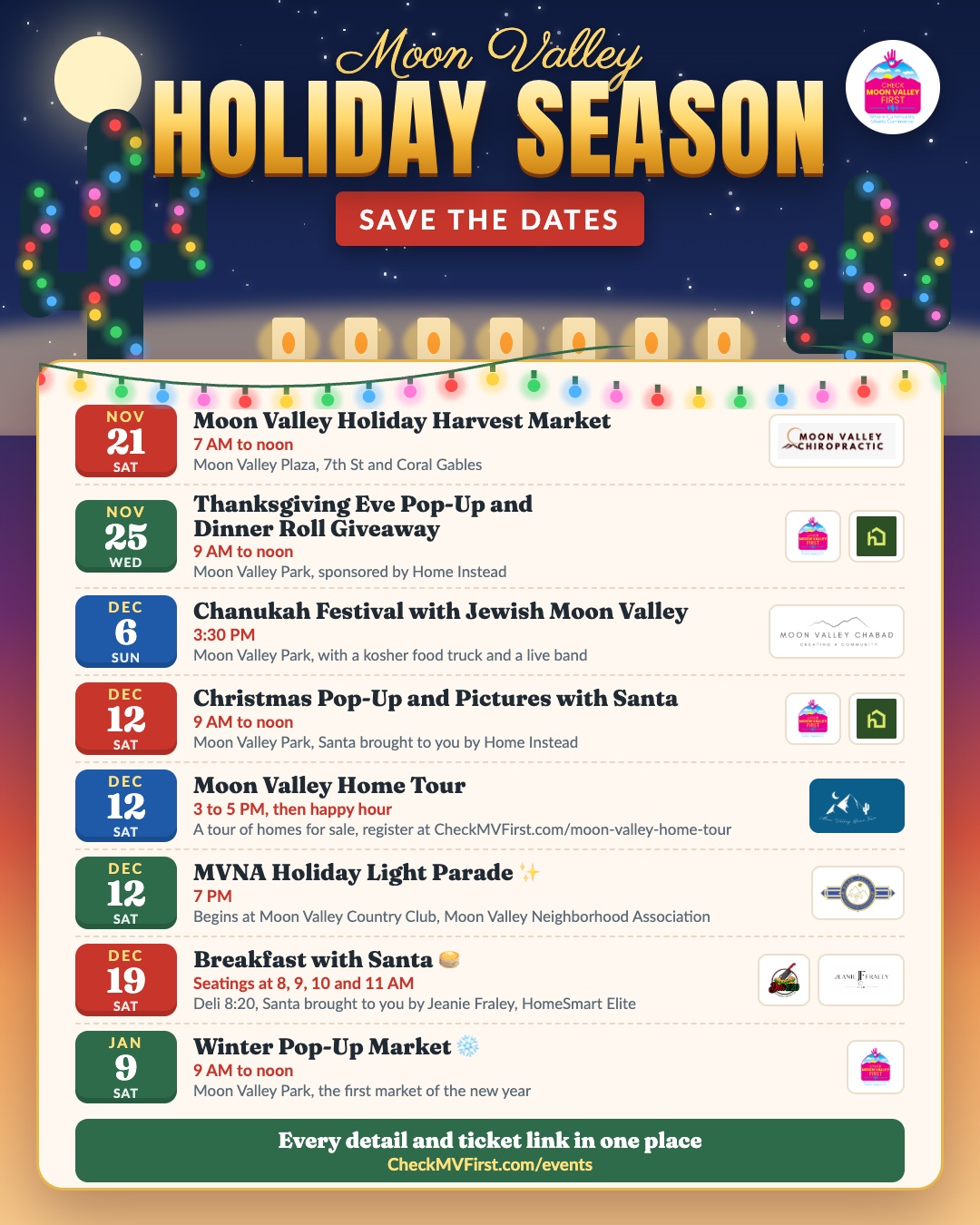 The Holidays Are Coming to Moon Valley