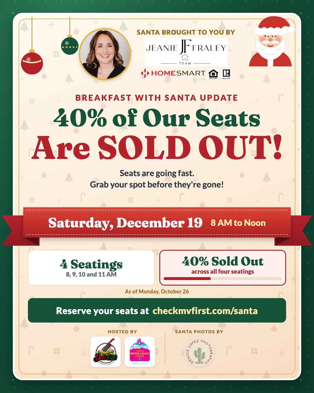 Santa Has Saved Your Family a Seat at Breakfast