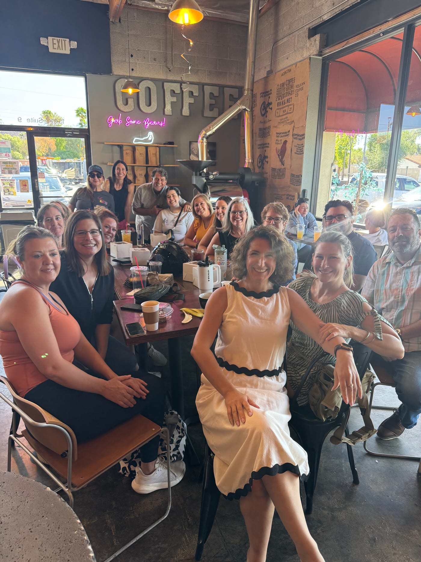 CMVF members at their weekly meetup