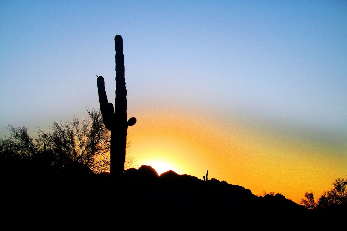 Sunset over Moon Valley, Arizona