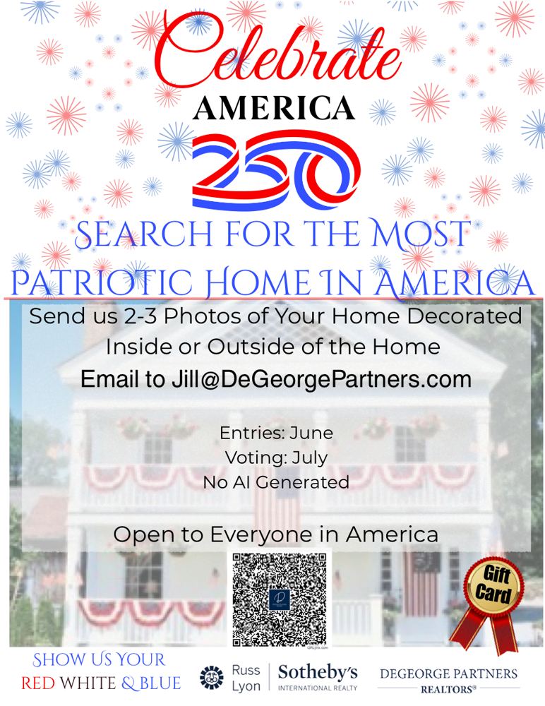 Show Us Your Red, White & Blue: The Most Patriotic Home Contest