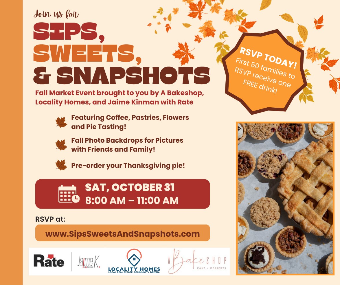 Sips, Sweets & Snapshots