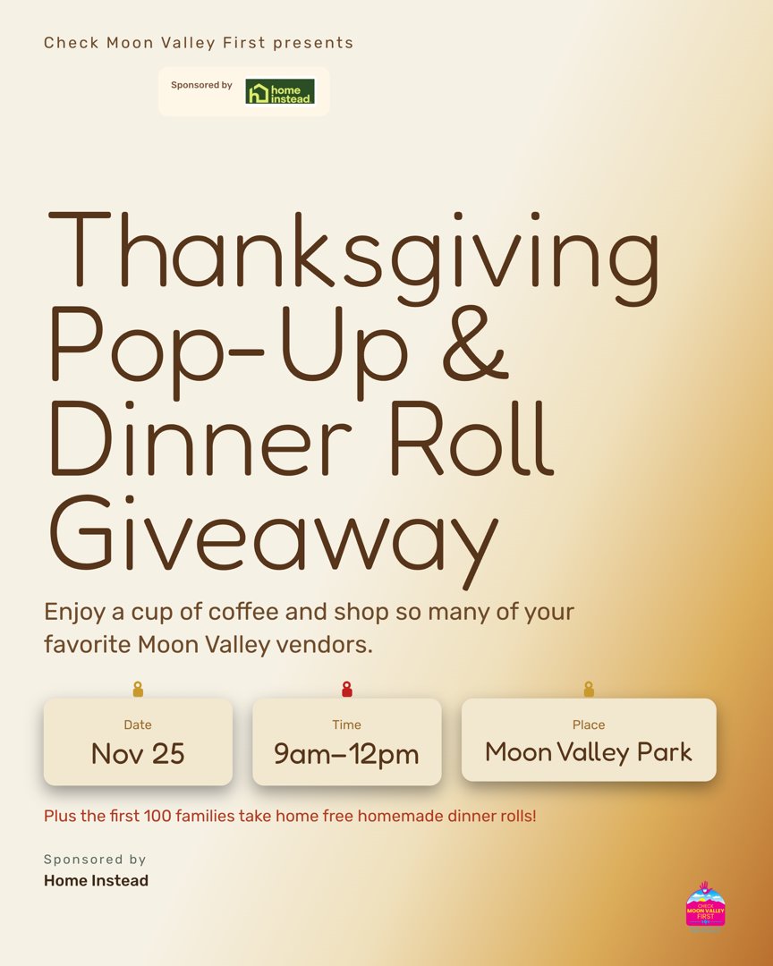 Thanksgiving Eve Pop-Up & Dinner Roll Giveaway