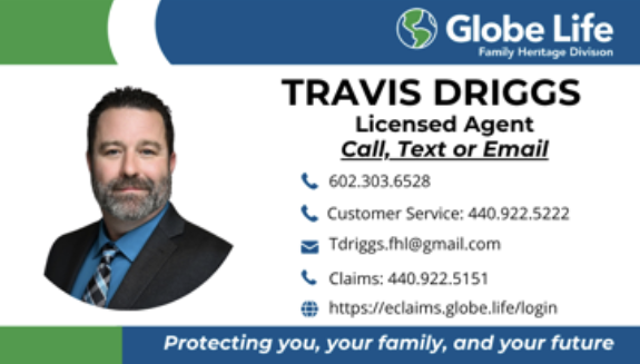 Travis Driggs and John Weisser - Globe Life, Family Heritage Division